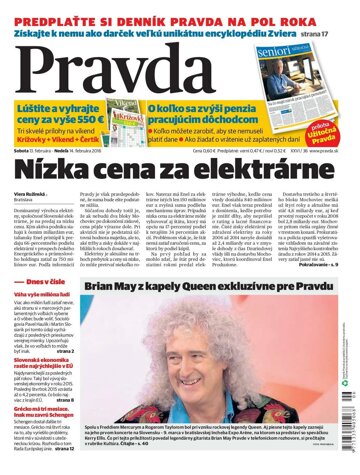 Obálka e-magazínu Pravda 13.2.2016