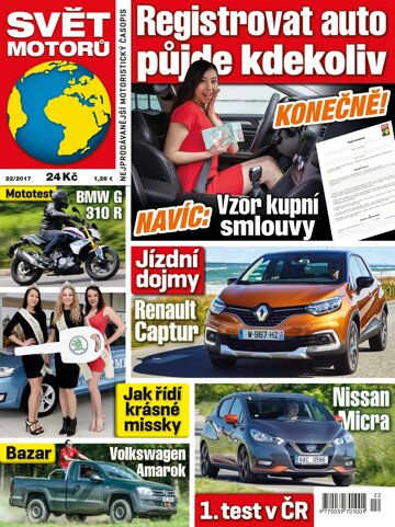 Obálka e-magazínu Svět motorů 29.5.2017