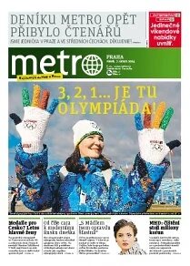 Obálka e-magazínu deník METRO 7.2.2014