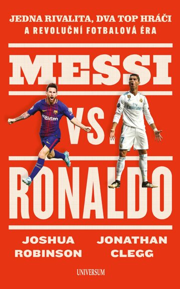 Obálka knihy Messi vs. Ronaldo