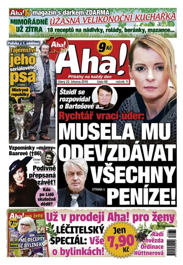 Obálka e-magazínu AHA! 22.3.2016