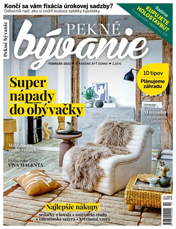 Obálka e-magazínu Pekné bývanie 2/2023