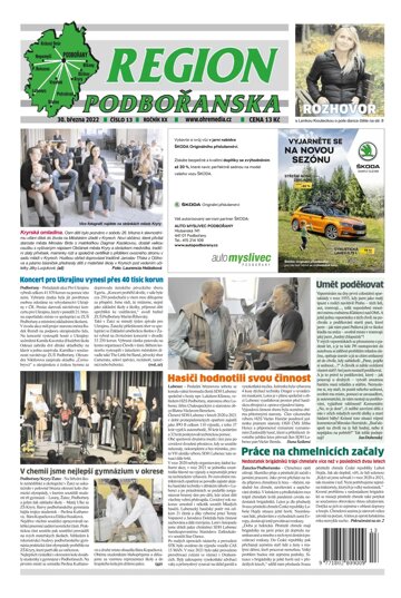 Obálka e-magazínu Region Podbořanska 13/2022