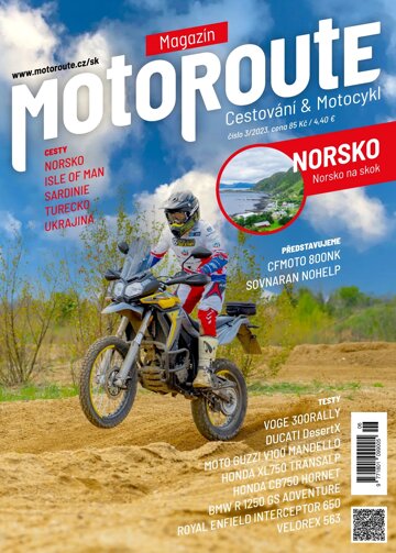 Obálka e-magazínu MotoRoute Magazín 3/2023