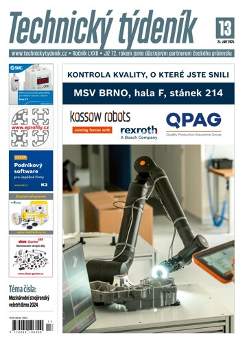 Obálka e-magazínu Technický týdeník 13/2024