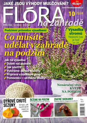 Obálka e-magazínu Flóra na zahradě na zahradě 10/2024