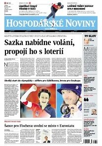 Obálka e-magazínu Hospodářské noviny 028 - 10.2.2014