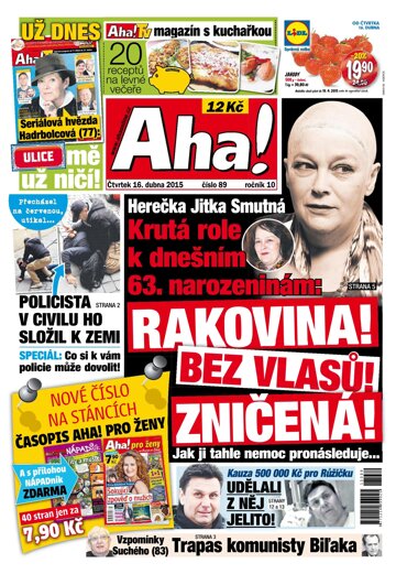 Obálka e-magazínu AHA! 16.4.2015