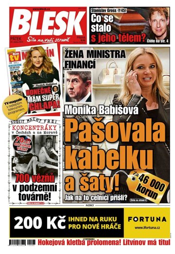 Obálka e-magazínu Blesk 24.4.2015