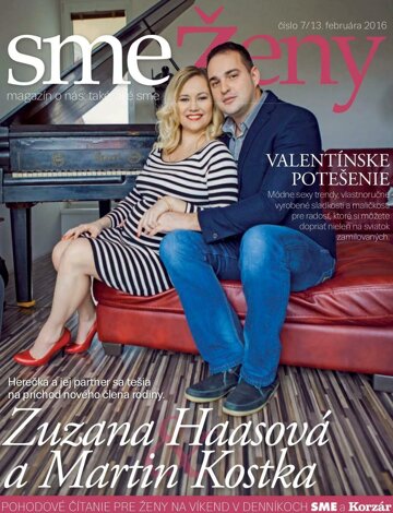 Obálka e-magazínu SME ženy 13/2/2016