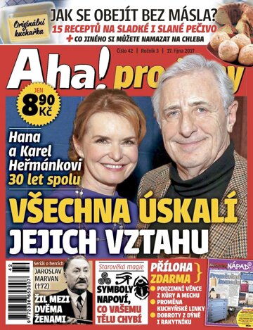 Obálka e-magazínu AHA! pro ženy 18.10.2017