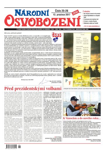 Obálka e-magazínu Národní Osvobození 25-26/2017