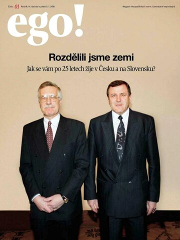 Obálka e-magazínu Hospodářské noviny - příloha Ego! 004 - 5.1.2018 magazín ego!