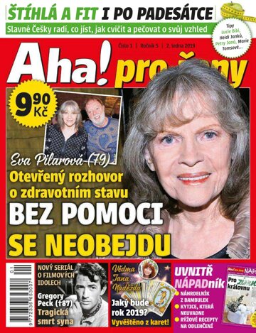 Obálka e-magazínu AHA! pro ženy 1/2019