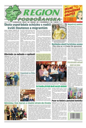 Obálka e-magazínu Region Podbořanska 42/2015