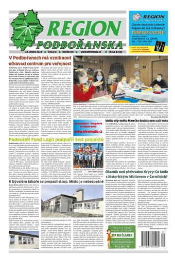 Obálka e-magazínu Region Podbořanska 8/2021