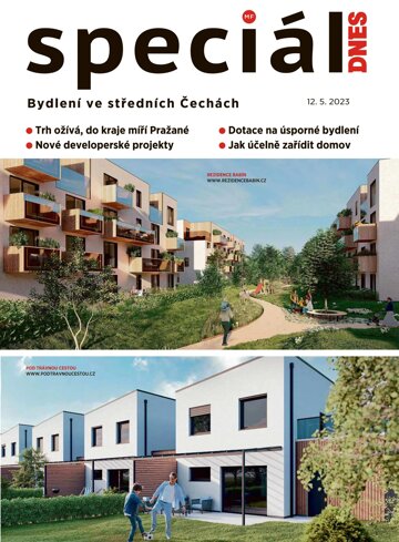 Obálka e-magazínu Magazín DNES SPECIÁL Střední Čechy - 12.5.2023