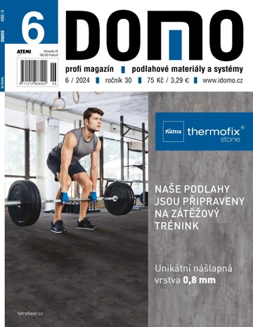 Obálka e-magazínu DOMO 6/2024