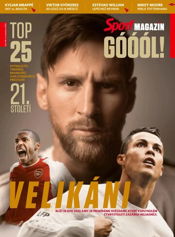 Obálka e-magazínu SPORT Magazín 6.12.2024