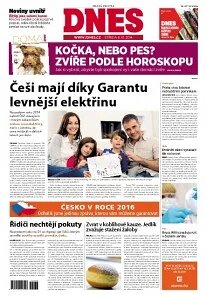 Obálka e-magazínu MF Dnes 8.10.2014