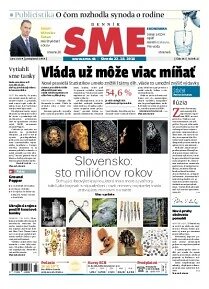 Obálka e-magazínu SME 22.10.2014