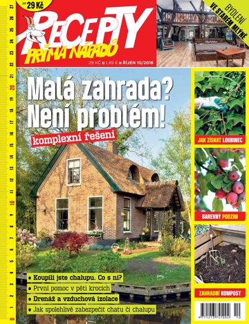 Obálka e-magazínu Recepty prima nápadů 10/2016