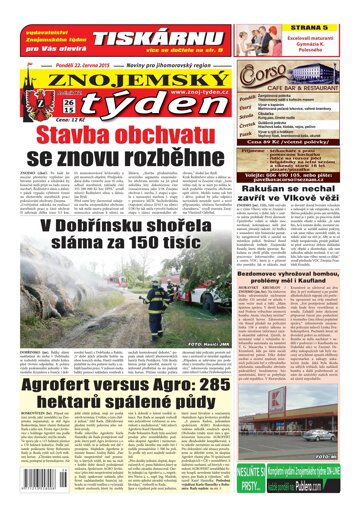 Obálka e-magazínu Znojemský týden 26 / 2015