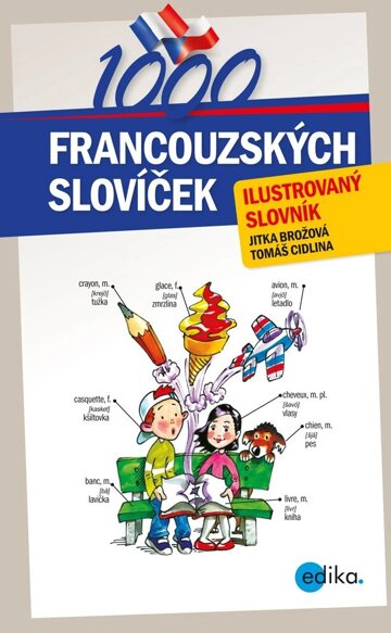 Obálka knihy 1000 francouzských slovíček