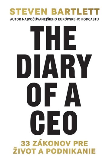 Obálka knihy The Diary of a CEO (slovenský jazyk)