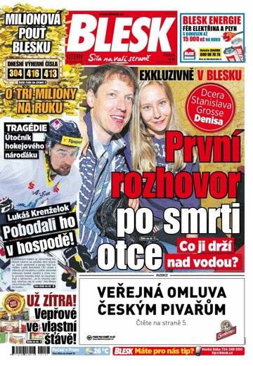 Obálka e-magazínu Blesk 2.6.2015