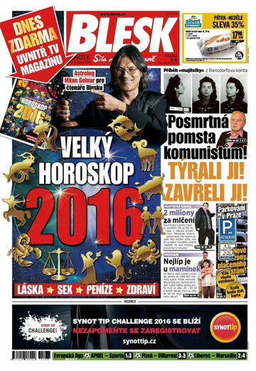 Obálka e-magazínu Blesk 11.12.2015