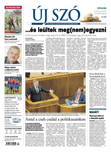 Obálka e-magazínu Új Szó 17.2.2017