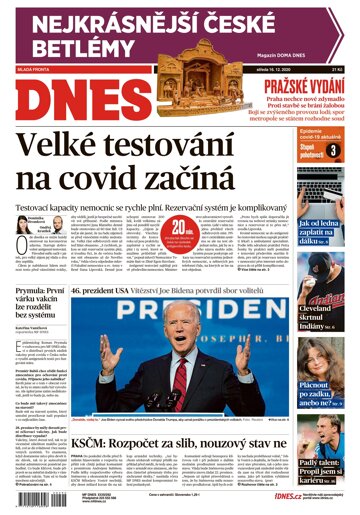 Obálka e-magazínu MF Dnes 16.12.2020