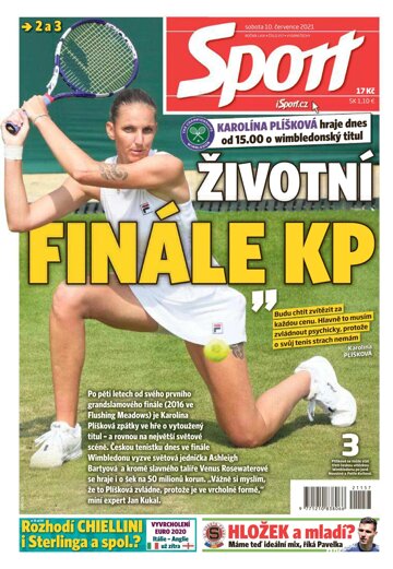 Obálka e-magazínu Sport 10.7.2021