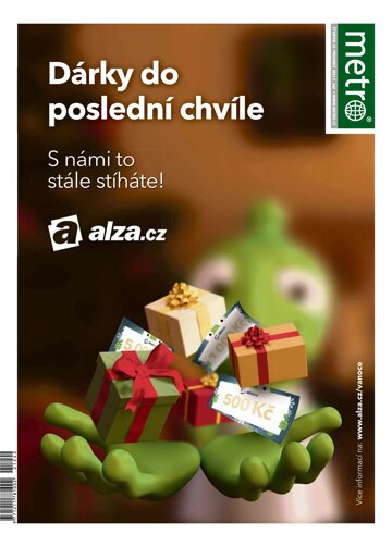 Obálka e-magazínu deník METRO 23.12.2021