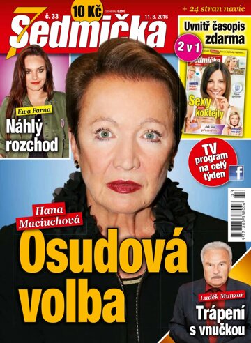 Obálka e-magazínu Sedmička 33/2016