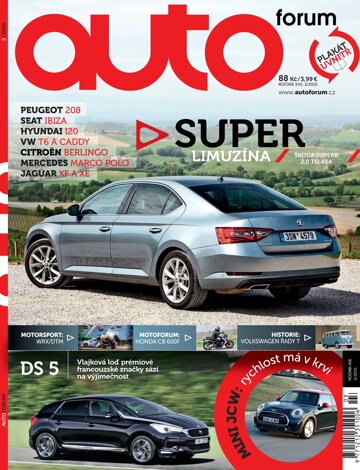 Obálka e-magazínu AUTOforum 3/2015