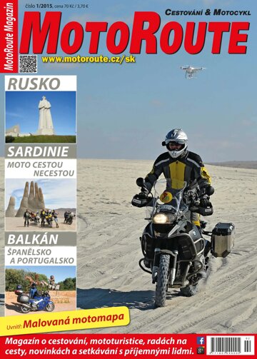 Obálka e-magazínu MotoRoute Magazín 1/2015