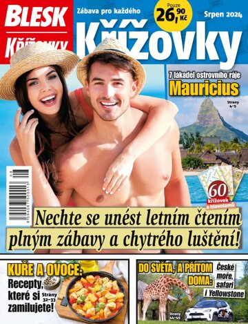 Obálka e-magazínu Blesk Křížovky 8/2024