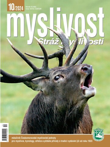 Obálka e-magazínu Myslivost 10/2024