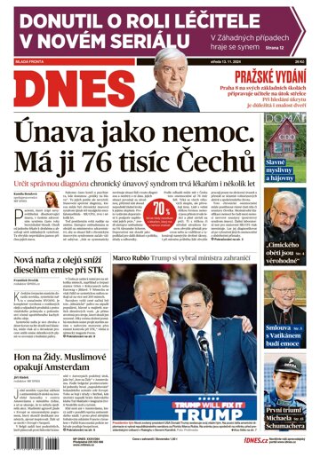 Obálka e-magazínu MF Dnes 13.11.2024