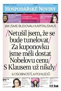 Obálka e-magazínu Hospodářské noviny 223 - 14.11.2014