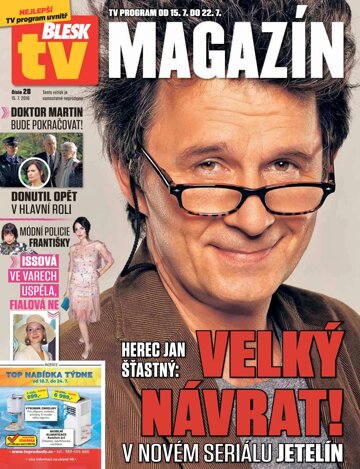 Obálka e-magazínu Příloha Blesk Tv - 15.7.2016