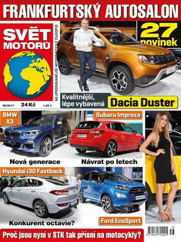 Obálka e-magazínu Svět motorů 18.9.2017