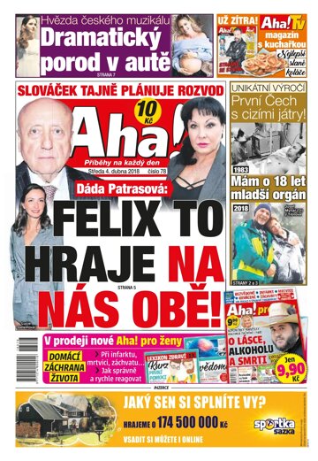 Obálka e-magazínu AHA! 4.4.2018