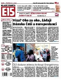 Obálka e-magazínu E15 24.5.2012