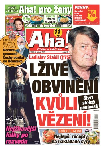 Obálka e-magazínu AHA! 5.2.2021