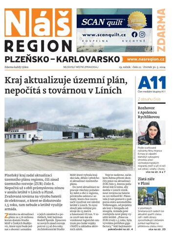 Obálka e-magazínu Náš Region - Karlovarsko 22/2024