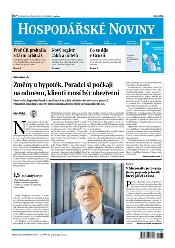 Obálka e-magazínu Hospodářské noviny 235 - 3.12.2024