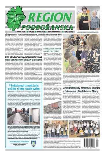 Obálka e-magazínu Region Podbořanska 6/25